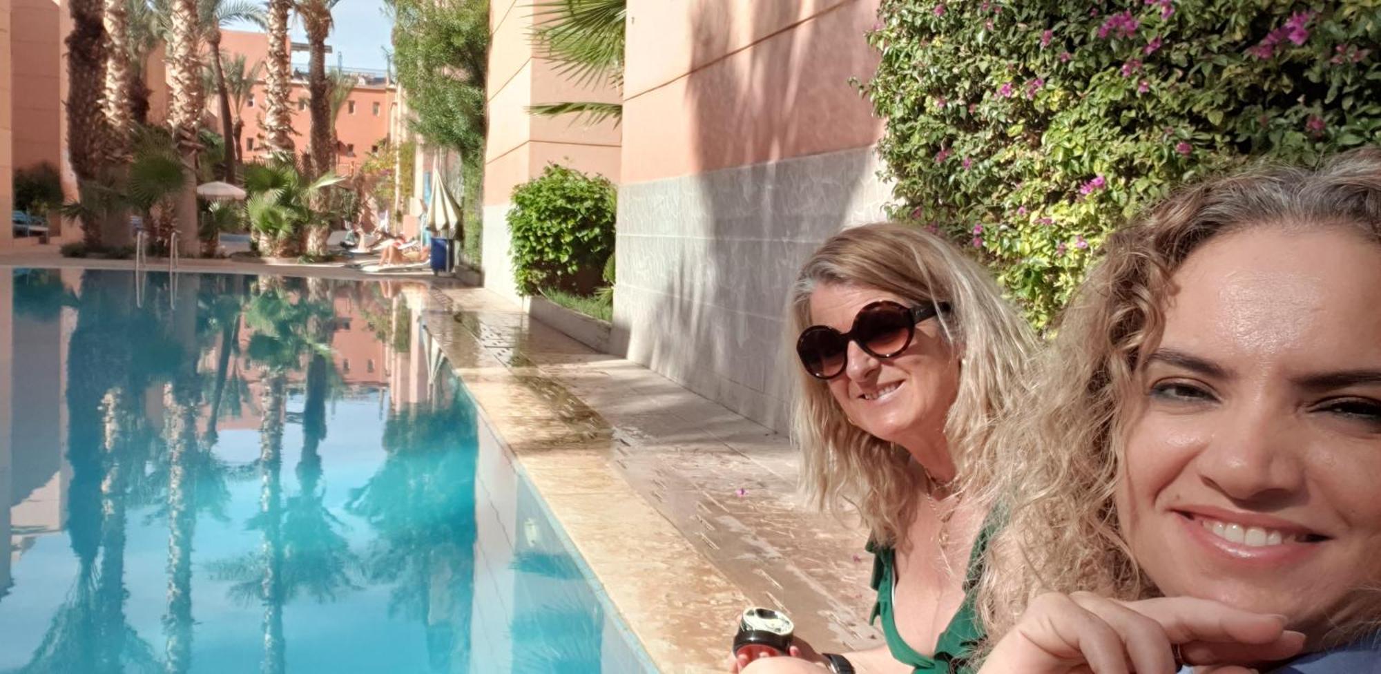 Riad Ramona Lqariya Seyaheya Marrakesh Esterno foto
